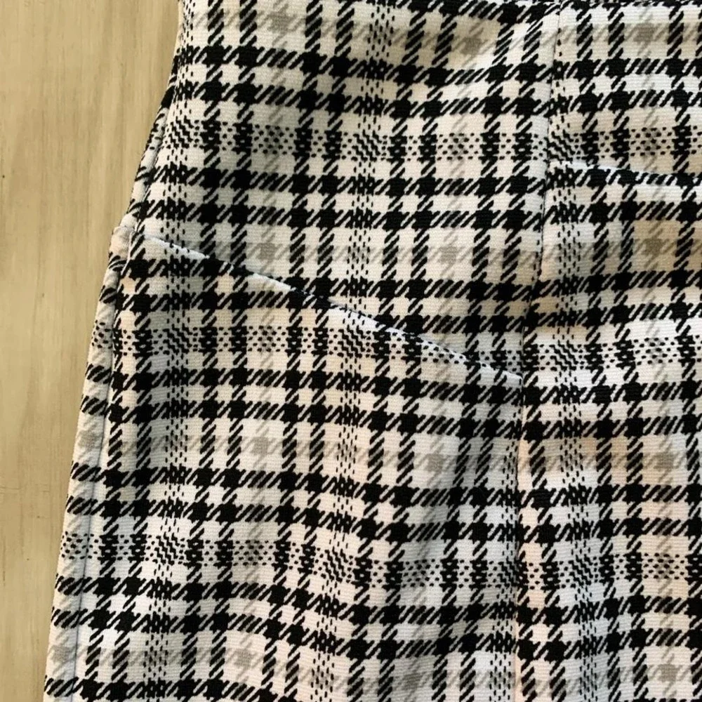 Michael‎ Kors plaid mini pencil skirt Size small